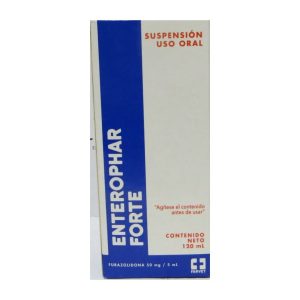 ENTEROPHAR FORTE  50mg/5mL SUSPENSION x120mL x1