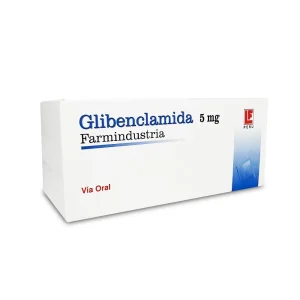 GLIBENCLAMIDA 5mg TABLETA x100