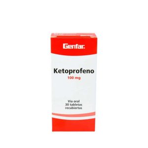 KETOPROFENO 100mg Tableta x30