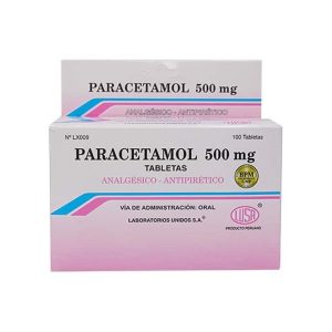 PARACETAMOL 500mg Tableta x100