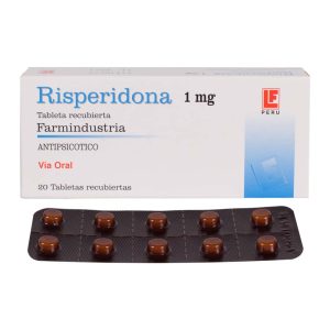 RISPERIDONA 1mg Tableta x20