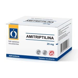AMITRIPTILINA 25mg Tableta x100