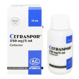 CEFRASPOR 250mg/5mL Suspension x75ml