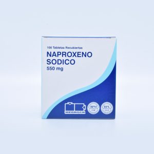 NAPROXENO SODICO 550mg Tableta x100
