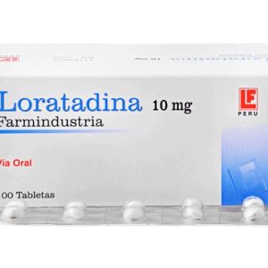 LORATADINA 10mg Tableta x100