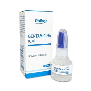 GENTAMICINA 0.30% Solucion Oftalmica x5ml