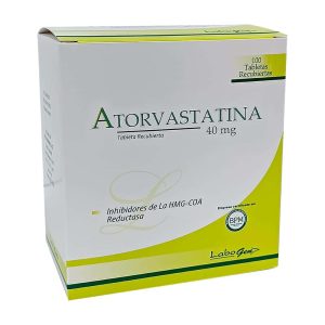 ATORVASTATINA 40mg Tableta x100