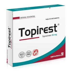 TOPIREST 25mg Tableta x30