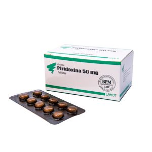 PIRIDOXINA  50 MG TABLETA X 100 UND