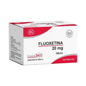 FLUOXETINA 20mg Tableta x100