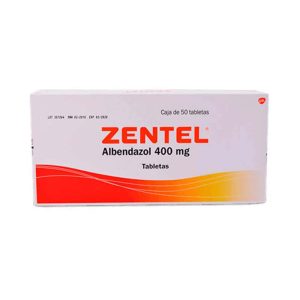 ZENTEL 400mg Tableta x50