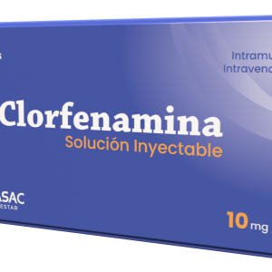 CLORFENAMINA MALEATO 10mg/ml Inyectable x10
