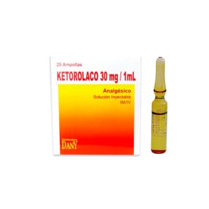 KETALDOL 30mg/ml Inyectable x25