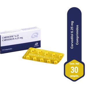 CARDIODIL 6.25mg Tableta x30