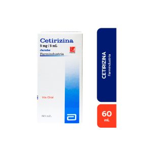 CETIRIZINA 5mg/5ml Solucion x60ml