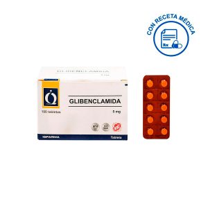 GLIBENCLAMIDA 5mg Tableta x100