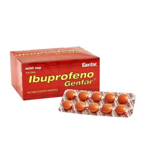 IBUPROFENO 400mg TABLETA x100