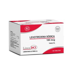 LEVOTIROXINA SODICA 100Ág Tableta x100