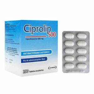 CIPROLIP 500 Tableta x100