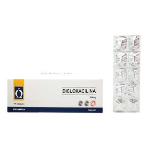 DICLOXACILINA 500mg Capsulas x100