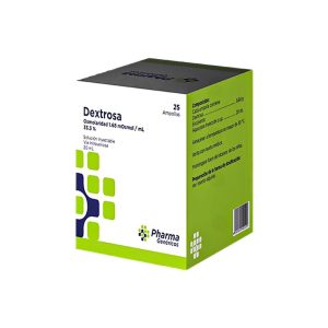 DEXTROSA 33.30%  Inyectable x25