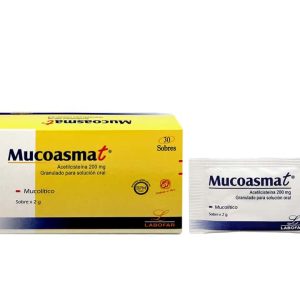 MUCOASMAT 200mg Granulos Sobre x2gr x30