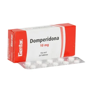 DOMPERIDONA 10mg Tableta x20