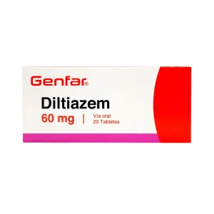 DILTIAZEM 60mg Tableta x20