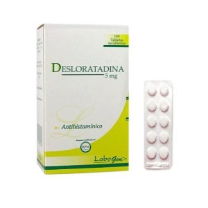 DESLORATADINA 5mg Tableta x100