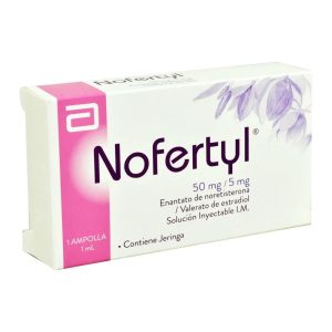 NOFERTYL x 50mg+5mg Inyectable x1