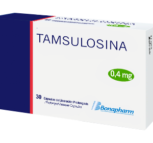TAMSULOSINA 0.4mg Capsula x30