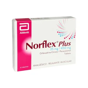 NORFLEX PLUS 35mg+450mg Tableta x10