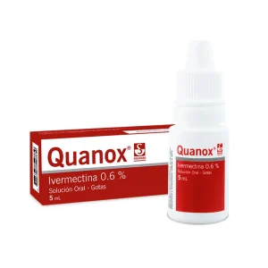 QUANOX 6mg/ml Solucion x5ml