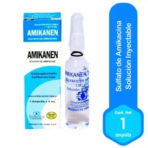 AMIKANEN 1g/4ml Inyectable x1