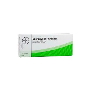 MICROGYNON x 0.15mg+0.03mg Grageas x21