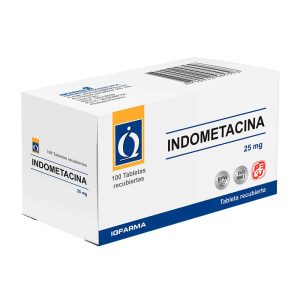INDOMETACINA 25mg Tableta x100