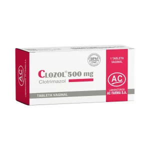 CLOZOL 500mg Ovulo x1