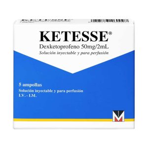 KETESSE 50mg/2ml Inyectable x5