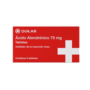 ACIDO ALENDRONICO 70mg Tableta x4