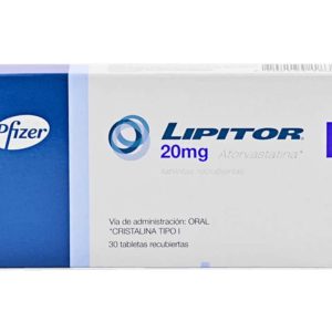 LIPITOR 20mg Tableta x30