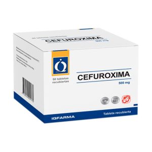 CEFUROXIMA 500mg Tableta x50