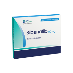 SILDENAFILO 50mg Tableta Masticable x4