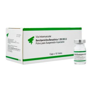 BENCILPENICILINA BENZATINICA 1.200.000UI Iny. x10