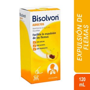 BISOLVON ADULTOS 8mg/5ml Jarabe x120ml