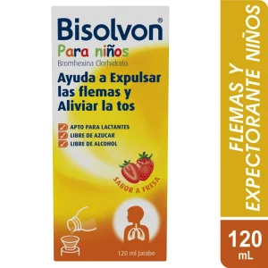 BISOLVON PARA NIÐOS 4mg/5ml Jarabe x120ml