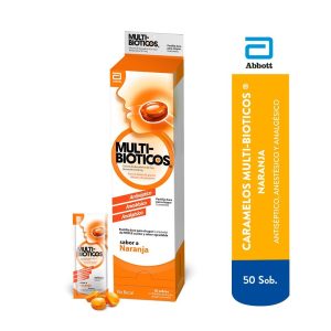 MULTIBIOTICOS Naranja Sobres x50