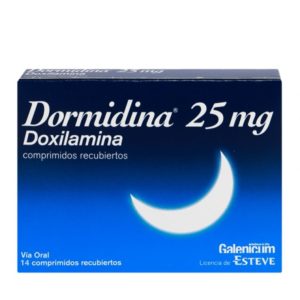 DORMIDINA 25mg Tableta x14