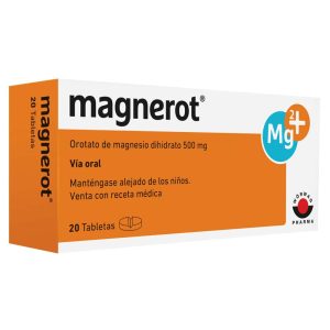 MAGNEROT 500mg Tableta x20