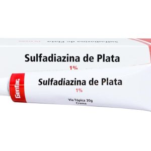 SULFADIAZINA DE PLATA 1% Crema x30g