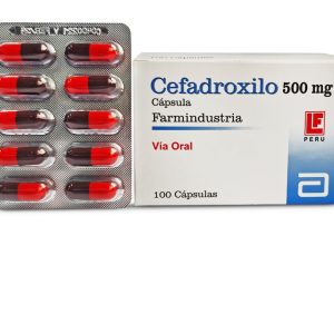 CEFADROXILO 500mg Capsula x100